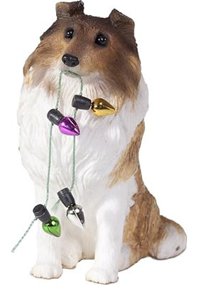  Ornement de Noël pour chien Collie