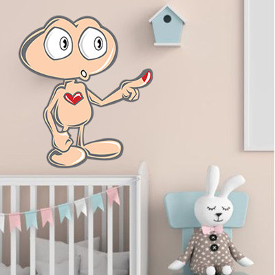 Alien Decal Alien Sticker Alien Wall Decor Alien For Nursery