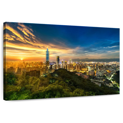 Sireci Taipei Cityscape Sunset