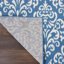 Tapis bleu Florissant-27321224