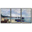 «The Beach At Sainte Adresse # 2» par Monet, reproduction sur toile 3 pièces-1669034755-1669034782