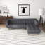 Canapé modulaire en tissu Cropsey Right-834036005