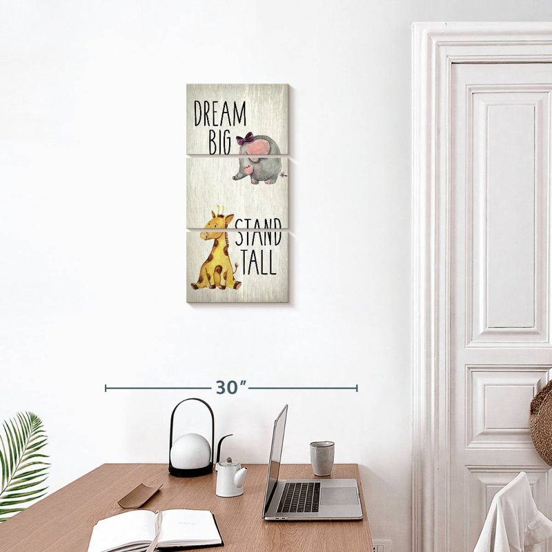 Dream Big I, 27" H x 12" W