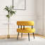 Chaise d'appoint en flanelle de bois rembourrée au design luxueux-1450497539-1450355831