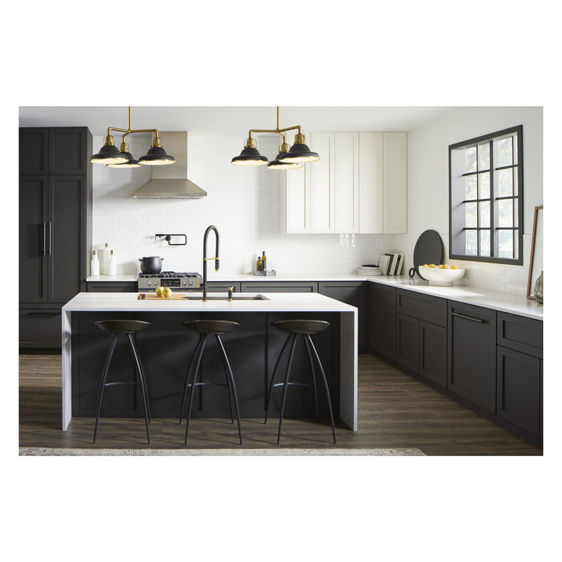 Juxtapose™ Wall Mounted Pot Filler, Matte Black