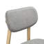Chaise d'appoint rembourrée en bois massif Willow (ensemble de 2)-121600697