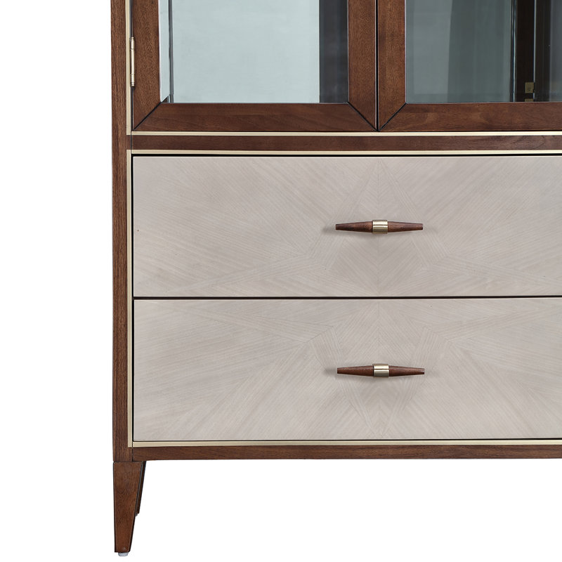Houston Display Cabinet - Walnut