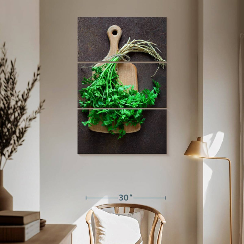 Harnek Fresh Parsley Bunch, 65" H x 42" W