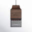 Luminaire suspendu rectangulaire à 1 lumière Drago