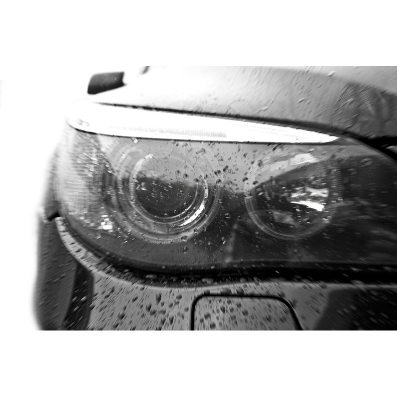 Car Headlight - Wrapped Canvas Print, 30cm H x 46cm W x 3.8cm D
