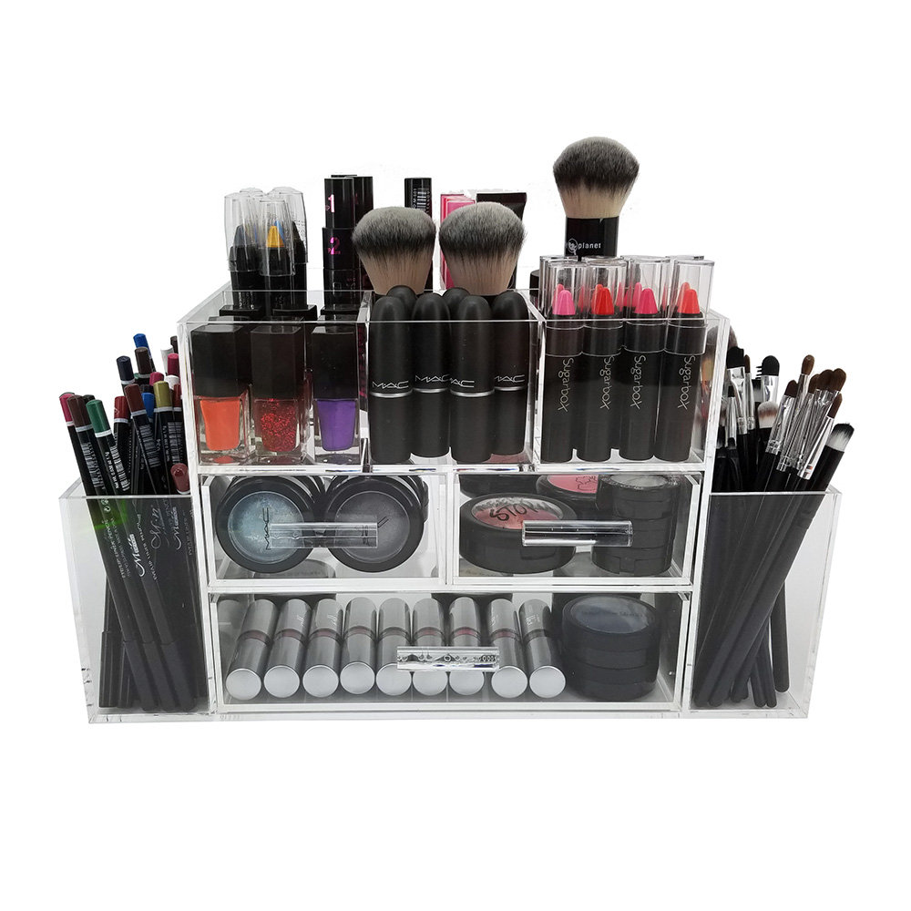 Morrell Acrylic Makeup Organizer Rebrilliant