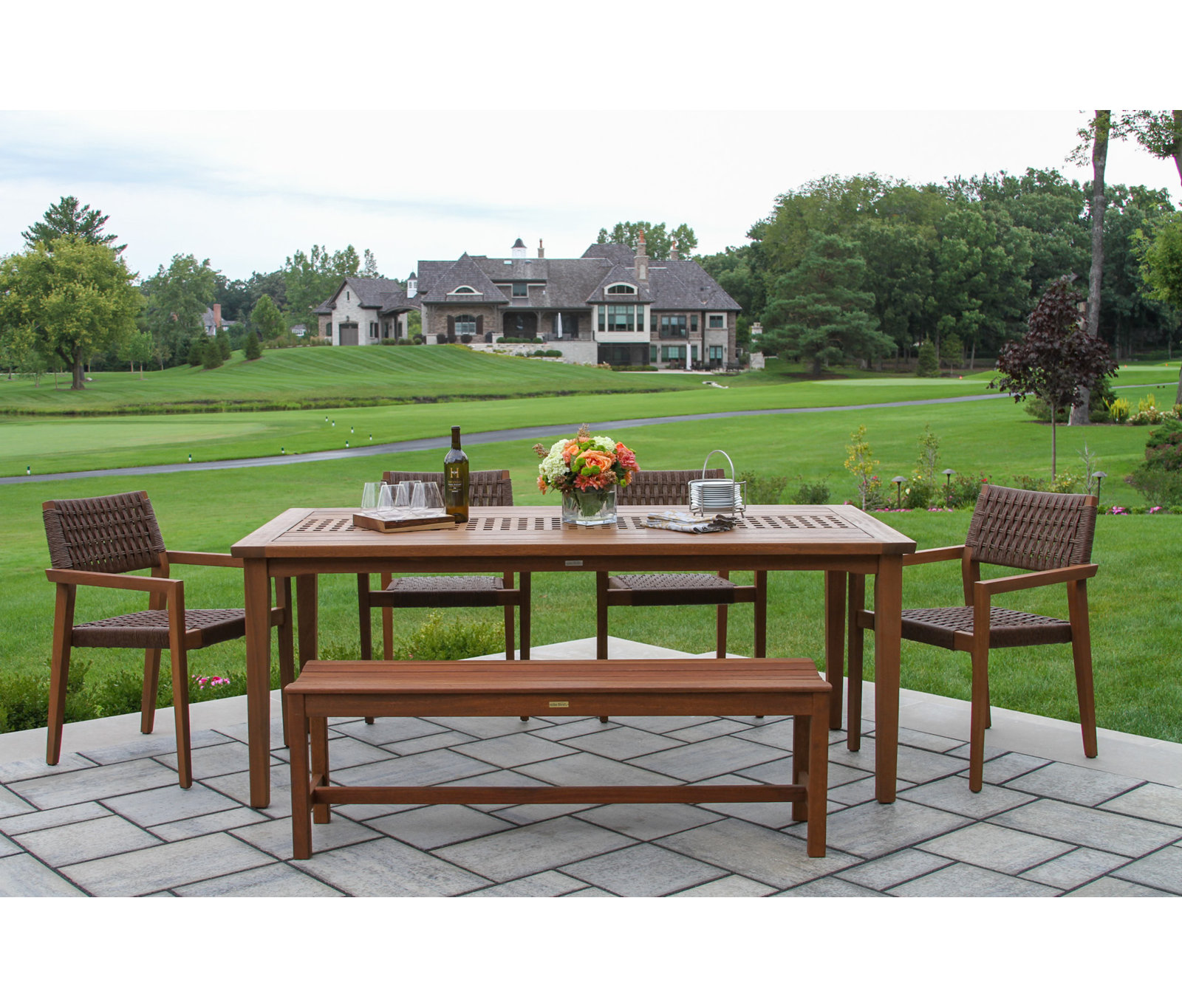 Zula Stackable Patio Armchair