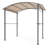  8X5 Ft Outdoor Grill with Serving Shelf and Storage Hooks