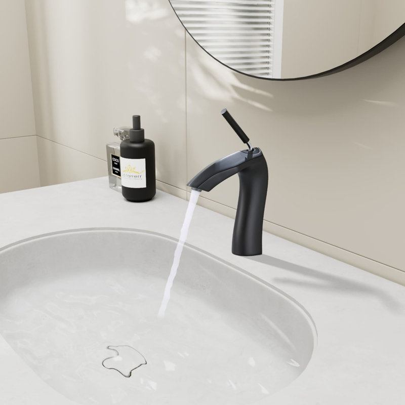 Single Hole Bathroom Faucet Single Handle Bathroom Sink Faucets Modern Brass Bathroom Vanity Basin Taps With Valve
