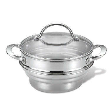 Cuisinart Multiclad Pro Tri-Ply Stainless Steel 20 Cm Universal Steamer  W/Cover 