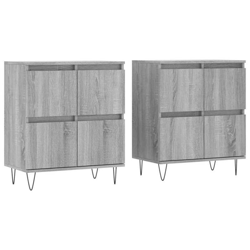 Canyonville 120cm Sideboard, Grey Sonoma