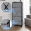 Commode 5 tiroirs Annyka, beige-1107960203