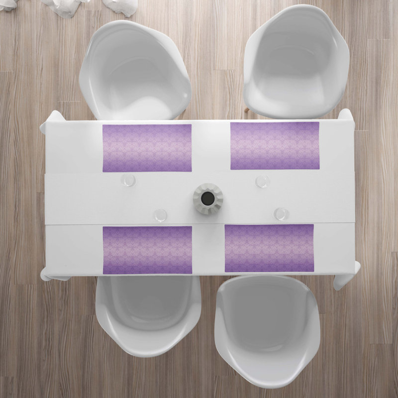 Polyester Abstract Rectangle Placemat