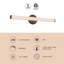 Vire 24-in Black dimmable LED Wall Sconce-726240512