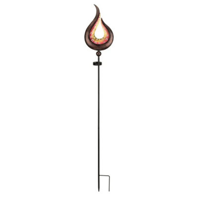 Piquet de jardin à énergie solaire Filigree