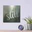 «Be Still» par Marla Rae, art mural en métal-1093271422
