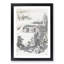 Drinking in the Bamboo Garden by Luo Ping - Picture Frame Painting Print-55545505-55545506