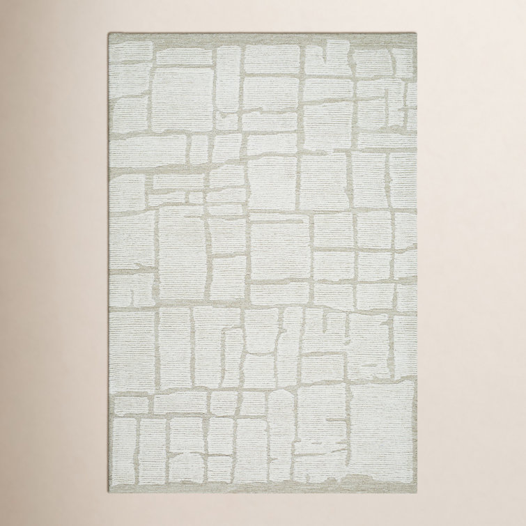 Hand Tufted Wool Abstract Indoor Rug