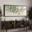 Aquarelle florale délicate, verdure et fleurs-98042400-111566022