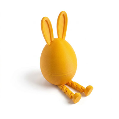 Whimsical Sitting Bunny Figurine