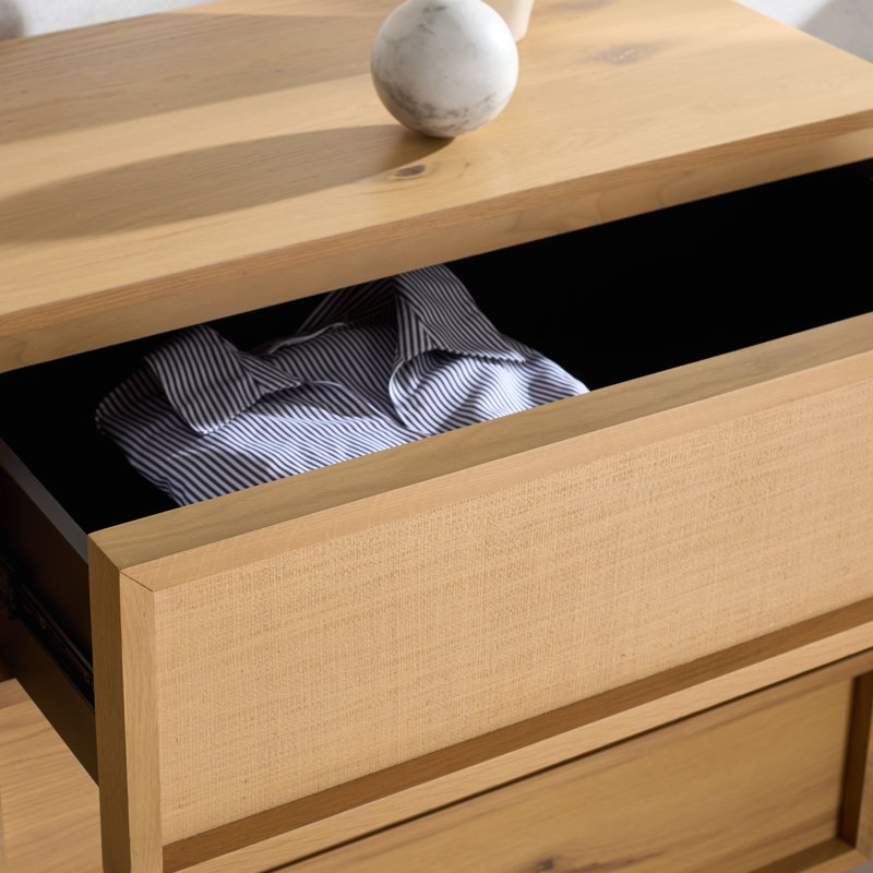 Commode 6 tiroirs Hudson , Naturel