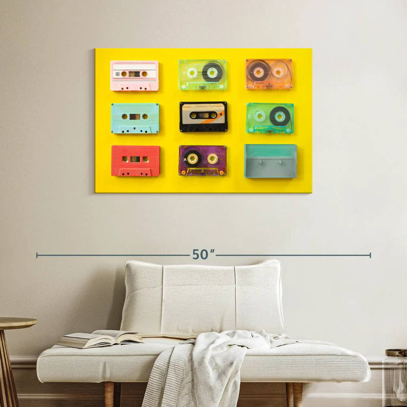 Abarca Cassette Tape Recorders, 26" H x 39" W