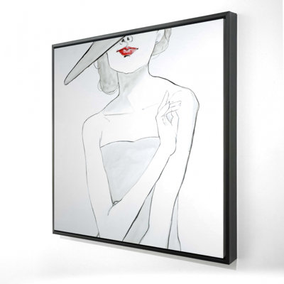 " Woman With Hat "