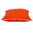 20" Orange Cotton Throw Pillow