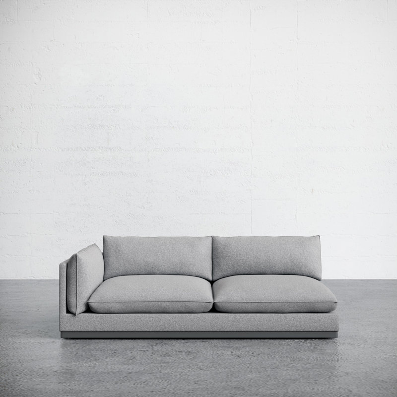 Camden Sofa, Gray Polyester