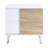 Gloss Finish End Table With Drawer