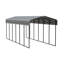Abri de voiture en acier galvanisé 10 x 29 x 9-90469249