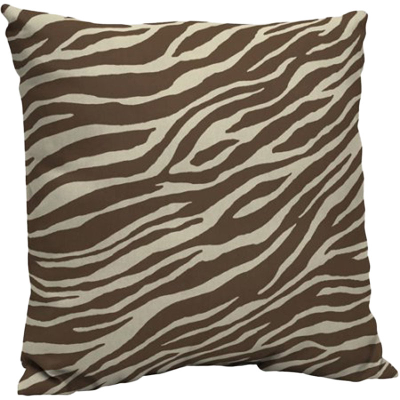 Coussin intérieur/extérieur zèbre
