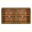 Grande armoire de rangement moderne à 4 portes avec portes en verre Modern-29211833