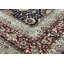 Hand-Knotted High-Quality Red, Brown, and Navy Area Rug