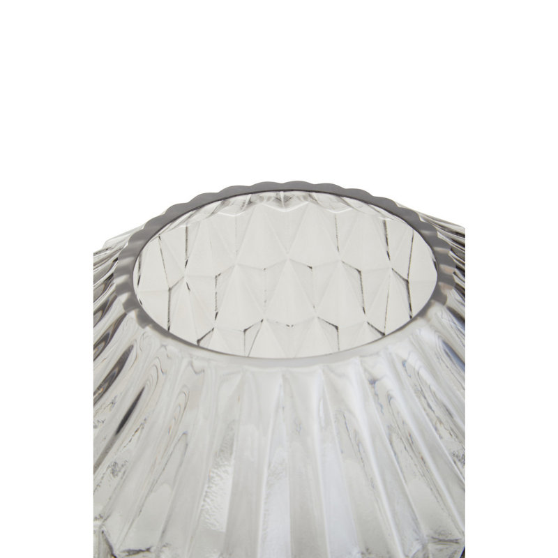 Avdyl Glass Table Vase, 20cm H x 23.5cm W x 23.5cm D