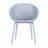 2-Pack Modern Lightweight Lounge Chairs – All-Weather PP Plastic for Indoor/Outdoor Use, Trendy and Durable-320610031