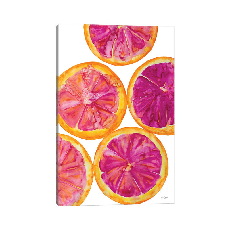 Fruit Punch I by Nola James - Wrapped Canvas Gallery-Wrapped Canvas Giclée, 152.5 cm H x 101.5 cm W