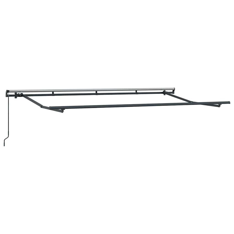 Awning Frame Metal, 400cm W x 200cm D, Anthracite