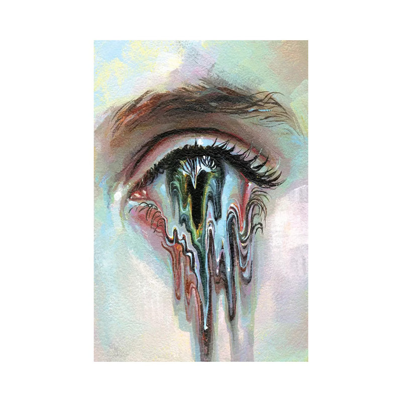 MindMelter 1 Piece Wrapped Canvas Wall Art, 30.48cm H x 20.32cm W