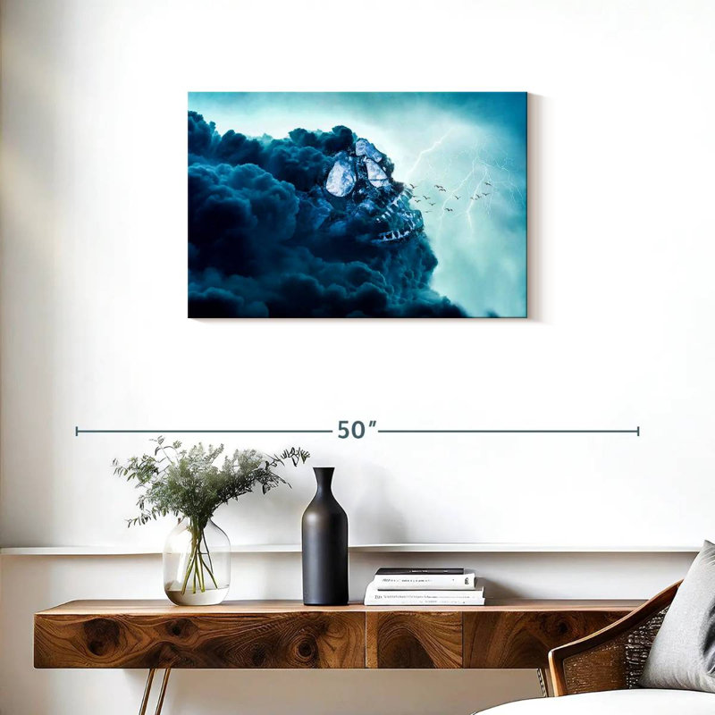 Kerner Cloud Of Darkness, 20" H x 30" W