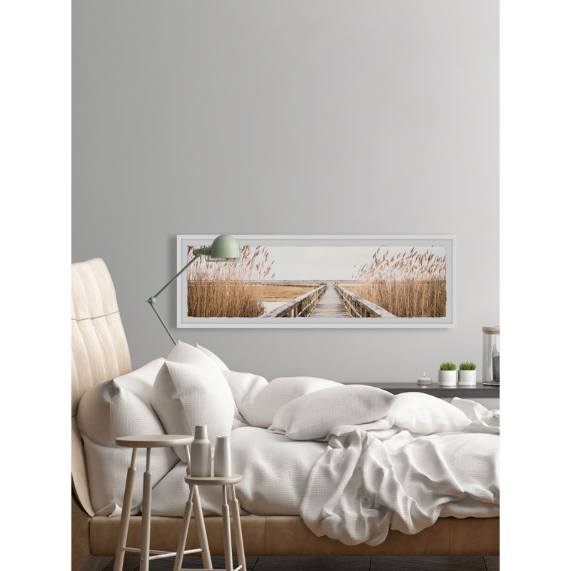 Live in Bliss 1 Piece Single Picture Frame Wall Art, 25cm H x 76cm W x 3.81cm D