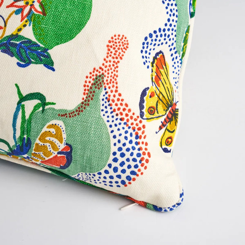 Citrus Garden Pillow, 22" H x 22" W, Primary