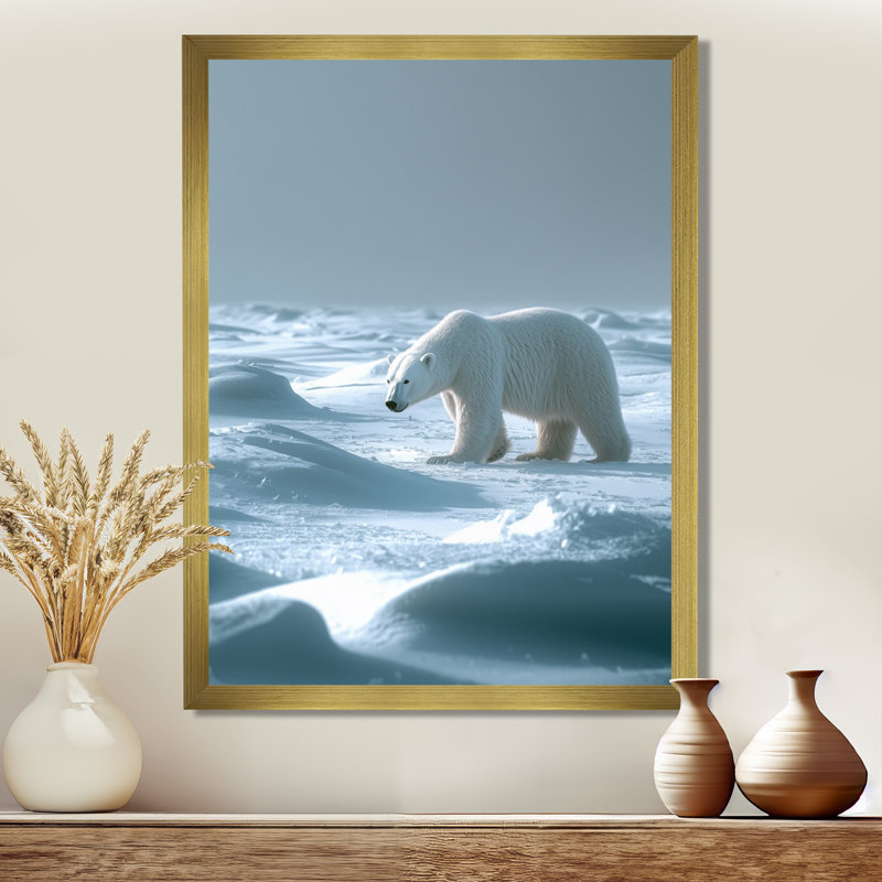 Farnborough - Reproduction d'art mural animaux, H 20 po x l 12 po, Picture Framed, Doré