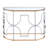 Fullerton 42'' Glass Top Console Table
