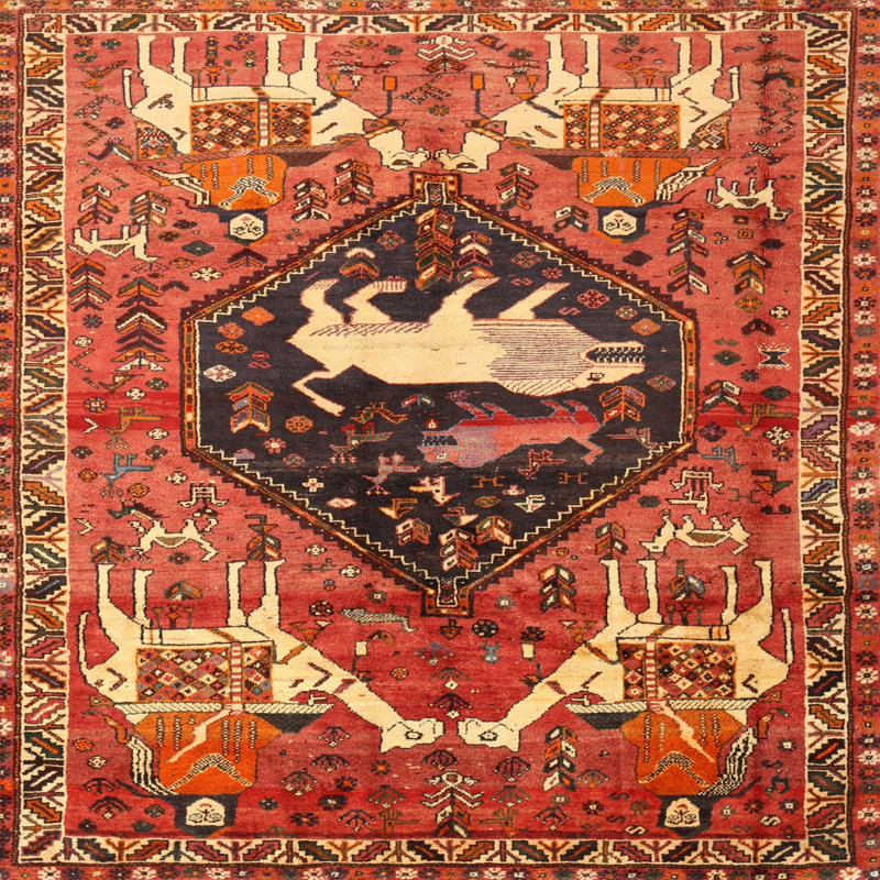 Southwestern Indoor Rug, Square 8'